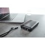 Intenso Powerbank HE20000 - Batería Externa (100 W, Cable de Carga USB-C a USB-C, 20000 mAh), Color Gris y Negro