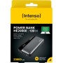 Intenso Powerbank HE20000 - Batería Externa (100 W, Cable de Carga USB-C a USB-C, 20000 mAh), Color Gris y Negro