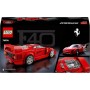 LEGO Speed Champions Supercoche Ferrari F40 Maqueta de Coche de Carreras de Juguete con Minifigura de Piloto, Set con Vehículo
