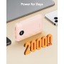 VEGER Bateria Externa Carga Rapida,20000mAh Power Bank,USB C 22.5W Bateria Portatil，PD 20W QC 3.0 Cargador Portatil, Powerbank