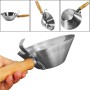 Contenedor de cemento de acero inoxidable para mezclas, jardinería, construcción, cubo multiusos para constructores