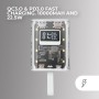Mars Gaming MPK-10K, Power Bank Compacta 22.5W, Carga Rápida QC3.0 & PD3.0 10000mAh, Monitorización Inteligente de Batería con
