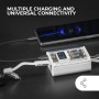 Mars Gaming MPK-10K, Power Bank Compacta 22.5W, Carga Rápida QC3.0 & PD3.0 10000mAh, Monitorización Inteligente de Batería con