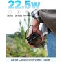 Batería Externa 27.000mAh, 22.5W Power Bank PD3.0 QC4.0 USB C PD Cargador Portátil Carga Rápida con Pantalla LCD y Outputs para