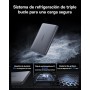 Baseus Picogo AM41 Power Bank, Ultra Slim 10000mAh Qi2 Magsafe Powerbank 15W Wireless, PD 27W de Carga Rápida, Mini Bateria