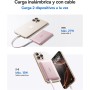 Baseus Picogo AM41 Power Bank, Ultra Slim 10000mAh Qi2 Magsafe Powerbank 15W Wireless, PD 27W de Carga Rápida, Mini Bateria