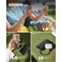 VIYISI Batería Externa 10000 Mah Ultrafino, QC 22,5w Power Bank Carga Rápida con Cable USB C Integrado PD 20W Compatible con