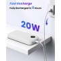 Batería Externa 20000mAh - A ADDTOP 22,5W Carga Rápida Powerbank 2 USB C Entrada&Salida 1 USB A Salida, Cargador Portátil
