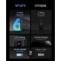 VRURC Batería Externa 20000mAh Mini Power Bank Carga Rapida 22.5W PD & QC 3.0 USB C Cargador Portatil compacta con 3 Entrada & 4