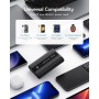 VRURC Batería Externa 20000mAh Mini Power Bank Carga Rapida 22.5W PD & QC 3.0 USB C Cargador Portatil compacta con 3 Entrada & 4