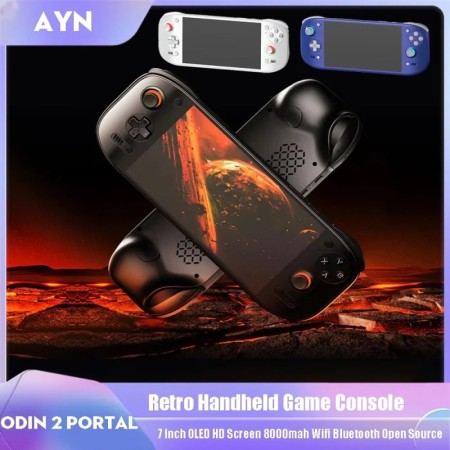Ayn Odin-consola portátil con pantalla OLED HD de 7 pulgadas, consola 