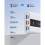 VRURC Batería Externa 20000mAh Mini Power Bank Carga Rapida 22.5W PD & QC 3.0 USB C Cargador Portatil compacta con 3 Entrada & 4