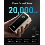 Anker Prime Power Bank, Cargador portátil de 20 000 mAh con Salida de 200 W, Pantalla Digital Inteligente, 2 Puertos USB-C y 1