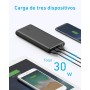 Anker PowerCore 26800 mAh Externa Batería de Alto Capacidad con Doble Puerto de Entrada y 3 Puertos USB - Powerbank 26800 mAh