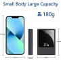 Batería externa superrápida de 22,5 W con 10000 mAh, salidas y entradas USB-C, cargador de teléfono portátil, mini batería