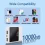 Batería externa superrápida de 22,5 W con 10000 mAh, salidas y entradas USB-C, cargador de teléfono portátil, mini batería