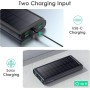 Power Bank 26800mAh Batería Externa con 5 Salidas, USB C (Entrada & Salida) Batería Portátil 15W PD 3A Carga Rápida Cargador