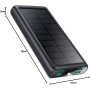 Power Bank 26800mAh Batería Externa con 5 Salidas, USB C (Entrada & Salida) Batería Portátil 15W PD 3A Carga Rápida Cargador