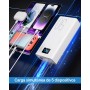 50000mAh Power Bank：22.5W Batería Externa de Carga rápida con Gran Capacidad y 5 Salidas y 3 entradas 2.5×20000 mAh