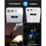 50000mAh Power Bank：22.5W Batería Externa de Carga rápida con Gran Capacidad y 5 Salidas y 3 entradas 2.5×20000 mAh