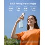 Anker Zolo Power Bank, Cargador Portátil de 10.000 mAh y 30 W de Potencia Máxima con USB-C Integrado y Cables Lightning con