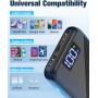 Power Bank 10000mAh, 22.5W Bateria Externa Carga Rapida, Bateria Portatil PD3.0 QC4.0 Cargador Portátil USB C Input & Output con