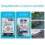 Caja HDD de 2,5 3,5 pulgadas tipo C y USB3.0 carcasa de disco duro SAT