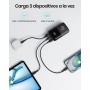 INIU Power Bank, Mini 10000mAh 22.5W Bateria Externa Carga Rapida, USB C PD3.0 QC4.0 Cargador Portatil, Powerbank con Soporte