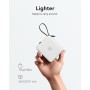 VRURC Power Bank 10000mAh con 4 Cables Integrados, batería de Carga rápida USB C de 22,5 W, Pantalla LED de Power Bank móvil