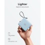VRURC Power Bank 10000mAh con 4 Cables Integrados, batería de Carga rápida USB C de 22,5 W, Pantalla LED de Power Bank móvil