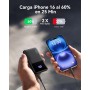 INIU Power Bank, 22.5W 10000mAh Bateria Externa Carga Rapida, Bateria Portatil PD3.0 QC4.0 Powerbank USB C Input&Output