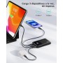 INIU Power Bank, 22.5W 10000mAh Bateria Externa Carga Rapida, Bateria Portatil PD3.0 QC4.0 Powerbank USB C Input&Output