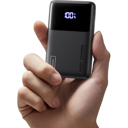 INIU Power Bank, 22.5W 10000mAh Bateria Externa Carga Rapida, Bateria Portatil PD3.0 QC4.0 Powerbank USB C Input&Output