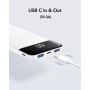 Bateria Externa 10400mAh Power Bank USB C 5V/3A con LED Patalla Bateria Portatil Charmast Ultra Slim Powerbank 2 Entradas y 3