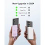 VEEKTOMX Bateria Portatil USB C 5000mAh, Compacto Power Bank con Cable Integrado Tipo C (Non Inalambrico Carga Powerbank),
