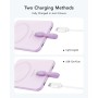 VEEKTOMX Bateria Portatil USB C 5000mAh, Compacto Power Bank con Cable Integrado Tipo C (Non Inalambrico Carga Powerbank),