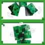 LEGO Minecraft El Creeper - Figura Articulada con Compartimento Oculto, Cerdo y Dinamita - Juguete de Construcción para Niños y