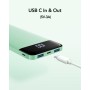 Bateria Externa 10400mAh Power Bank USB C 5V/3A con LED Patalla Bateria Portatil Charmast Ultra Slim Powerbank 2 Entradas y 3