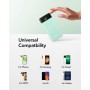 Bateria Externa 10400mAh Power Bank USB C 5V/3A con LED Patalla Bateria Portatil Charmast Ultra Slim Powerbank 2 Entradas y 3