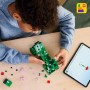 LEGO Minecraft El Creeper - Figura Articulada con Compartimento Oculto, Cerdo y Dinamita - Juguete de Construcción para Niños y