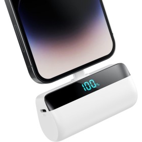 Feob Mini Power Bank para iPhone, 5200mAh 20W PD Cargador Portátil Ultra Compacto Batería Externa Powerbank con Pantalla Digital