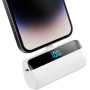Feob Mini Power Bank para iPhone, 5200mAh 20W PD Cargador Portátil Ultra Compacto Batería Externa Powerbank con Pantalla Digital