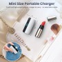 Feob Mini Power Bank para iPhone, 5200mAh 20W PD Cargador Portátil Ultra Compacto Batería Externa Powerbank con Pantalla Digital