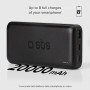 SBS Powerbank 20K Fast, Fuente de alimentación 20000Mah, Carga Rápida 20W, Carga Rápida Adaptiva (AFC), LED Estatal, USB-C,