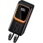 50000mAh Power Bank con Cable Incorporado: Batería Externa de Carga rápida de 22.5W con Gran Capacidad, Cargador portátil con