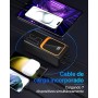 50000mAh Power Bank con Cable Incorporado: Batería Externa de Carga rápida de 22.5W con Gran Capacidad, Cargador portátil con