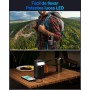 50000mAh Power Bank con Cable Incorporado: Batería Externa de Carga rápida de 22.5W con Gran Capacidad, Cargador portátil con