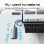 Caja SSD M.2 de doble protocolo USB 3,2 Gen 2 de 10 Gbps: compatible c