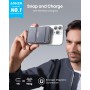 Anker 622 MagGo - Banco de energía magnético inalámbrico (5000 mAh, Plegable, con USB-C para iPhone 14/13/12, interestelar)