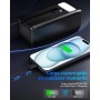 50000mAh Power Bank con Cable Incorporado: Batería Externa de Carga rápida de 22.5W con Gran Capacidad, Cargador portátil con